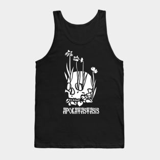 Skull with Flowers Apokatastasis Tank Top